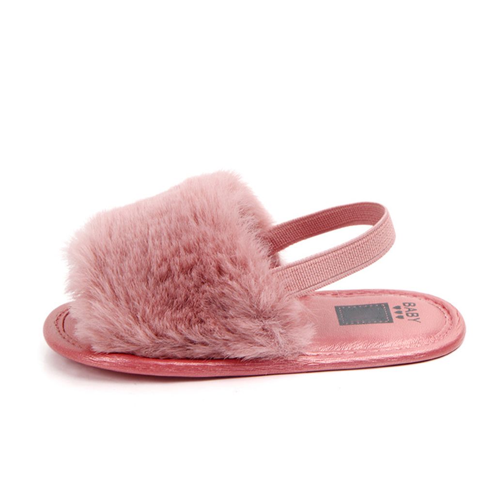 Baby Toddler Girls Sandals First  - Rose, 0-6M 0-6M  Rose