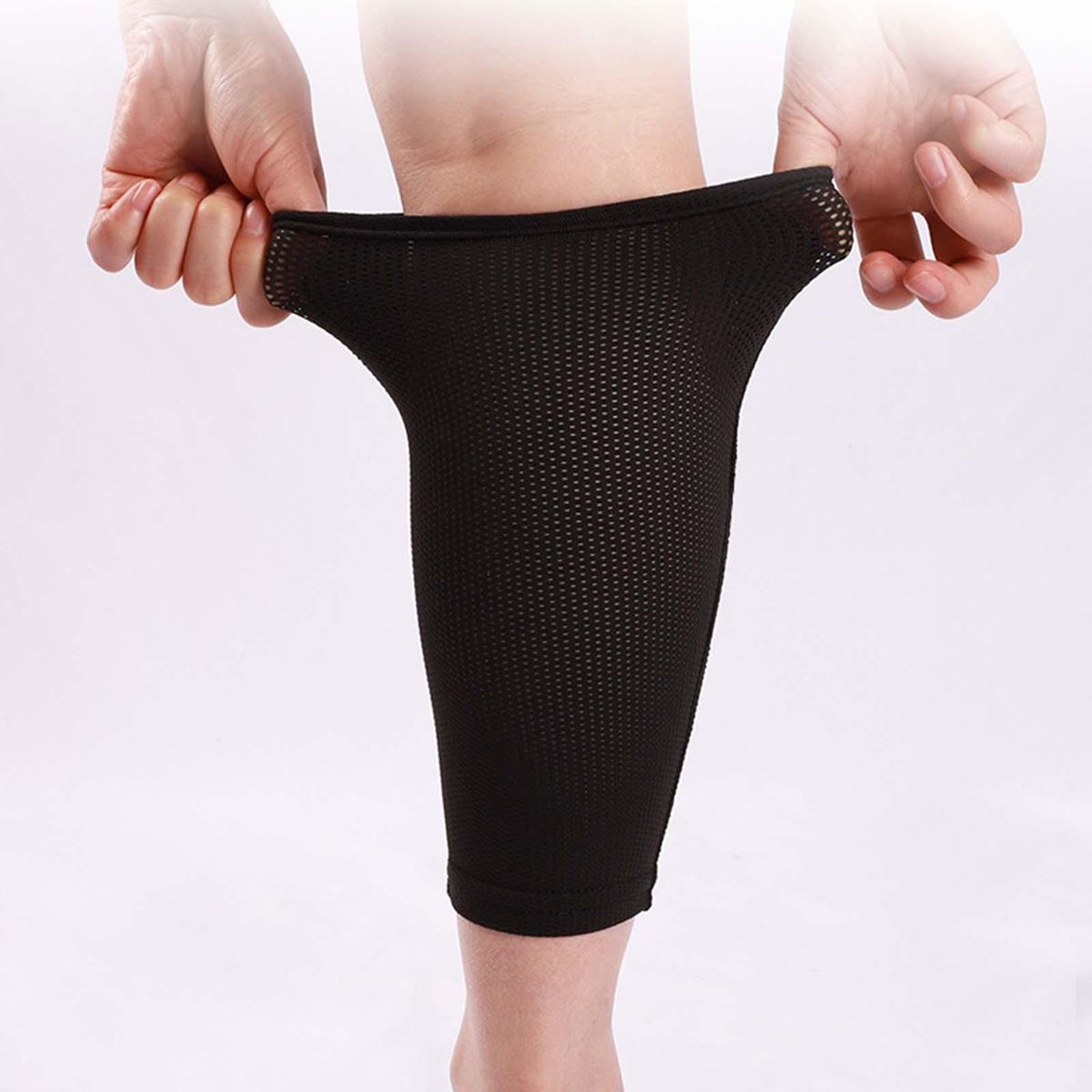 Kids Football Shin Guards, Leg Performance Support Sock
