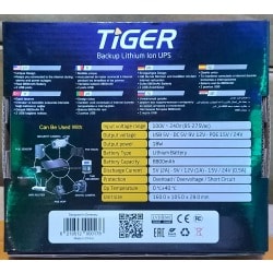 Dc 5v, 9v, 12v Poe 15v/24v Power Bank 8800mah Mini Ups.
