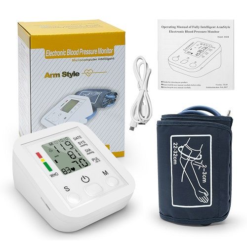 Blood Pressure Monitor Digital Meter BP Health Monitor Test