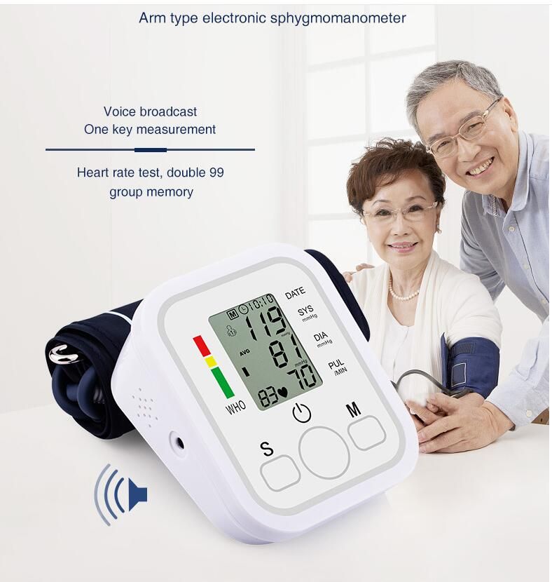 Blood Pressure Monitor Digital Meter BP Health Monitor Test