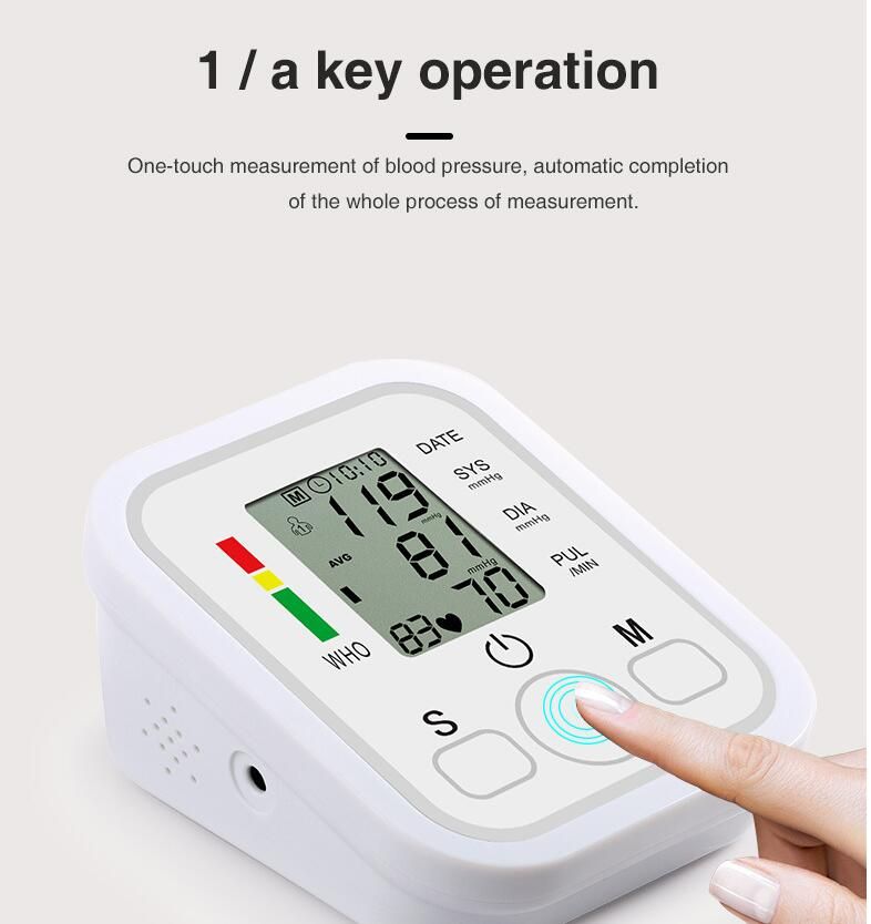 Blood Pressure Monitor Digital Meter BP Health Monitor Test