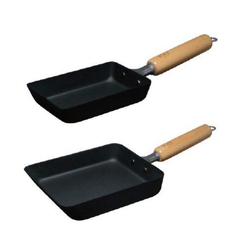 Takumi Japan Cast Iron Induction Combined Egg Rolling Pan