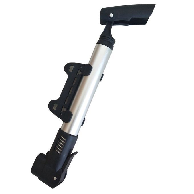 Y Ling Mini Pump Portable Aluminum Alloy Pump Suitable For Mountain Bike Pra Ti Al  Y Ling Equipment-silver