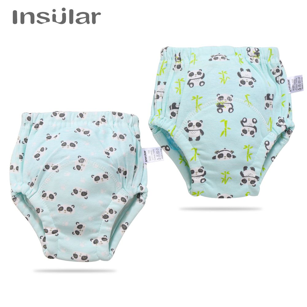 2 Pcs Training Pants Underwear 6 Layers Breathable-M