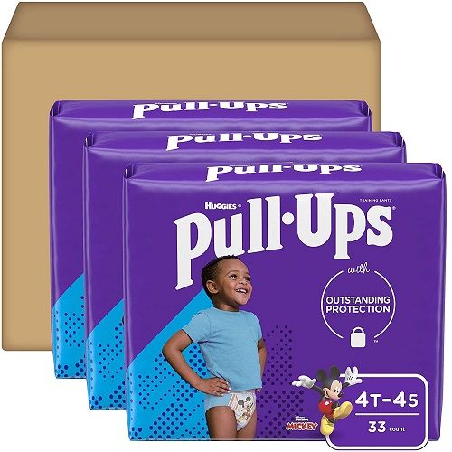 Pull-Ups Learning Designs Boys' Training Pants, 4T-5T, 99 Ct