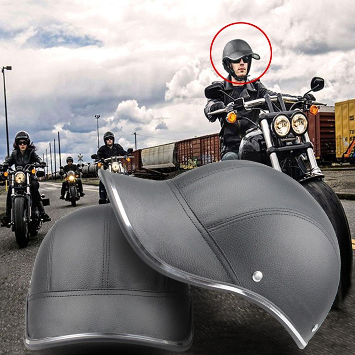 Bike Shock-absorbing Motorcycle Half Black