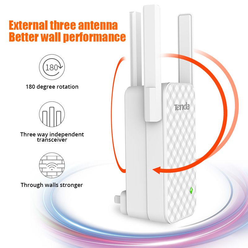 A12 300Mbps Wireless WIFI Repeater Range Extender 3 Antenna