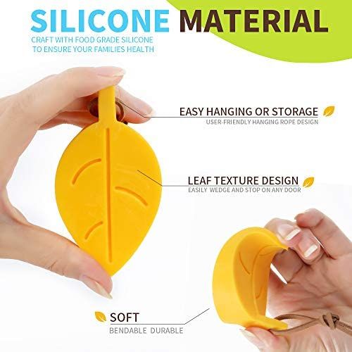 2pcs Under Door Wedge Stopper