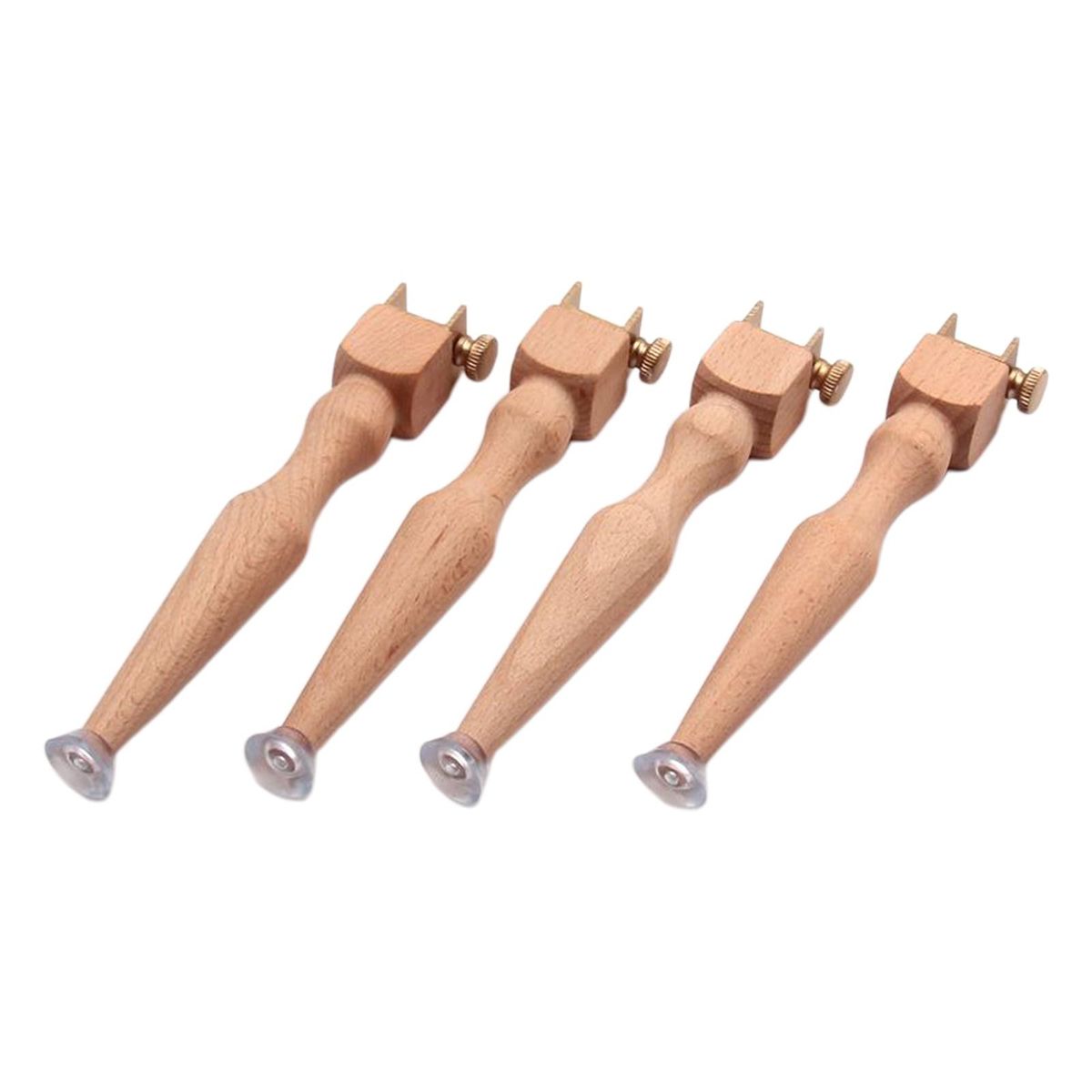 4pcs Cross Stitch Wooden Embroidery Hoop Stand Legs DIY Needlework