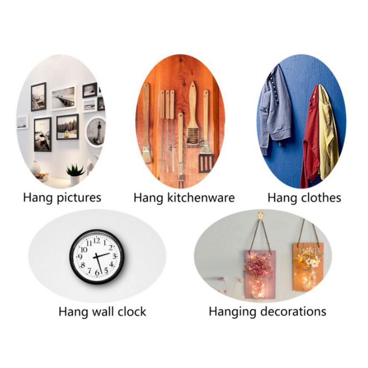 Picture Hangers 20 Pieces Professional Photo Frame Hooks