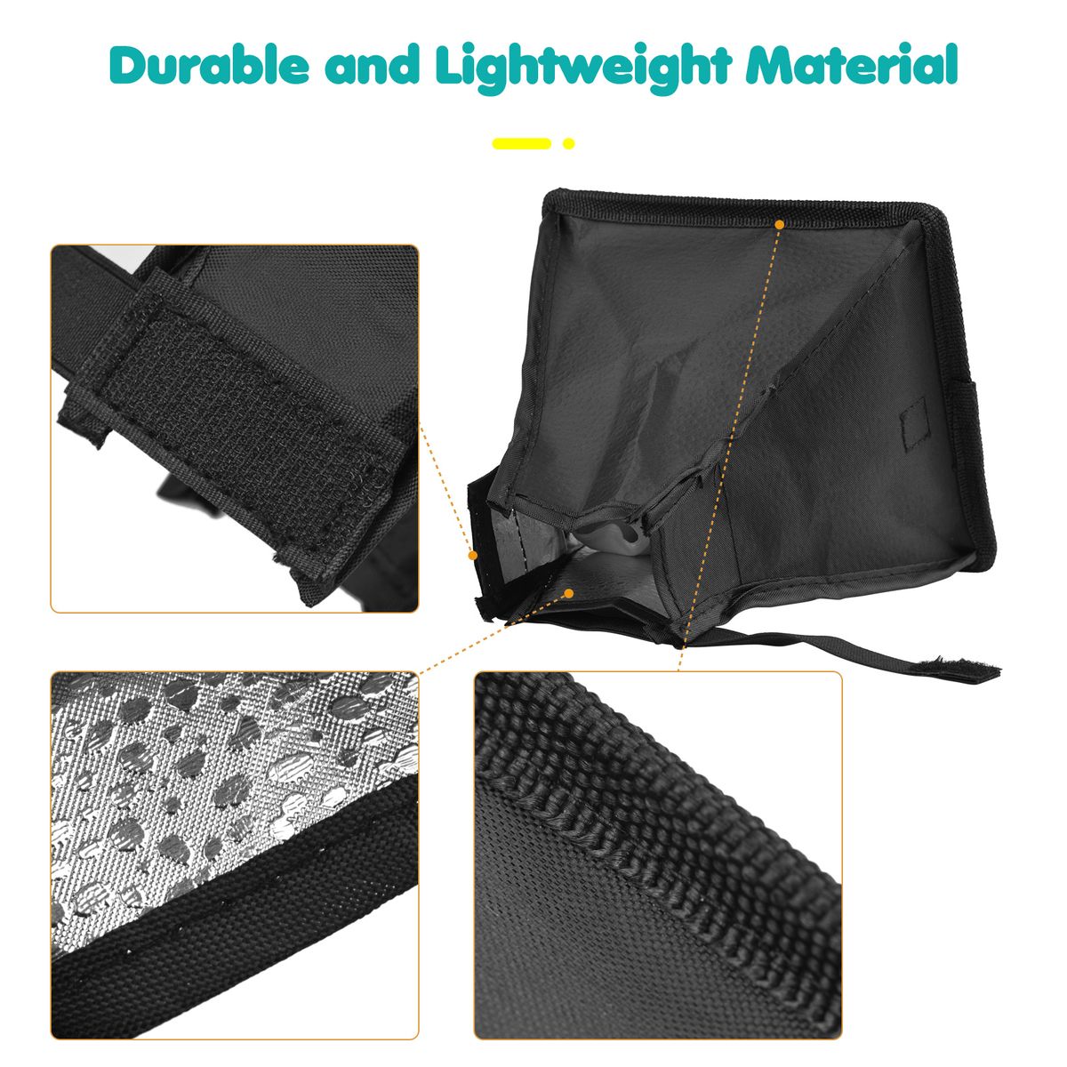 17 * 15cm/ 6.7 * 6in Mini Universal Camera Flash Softbox