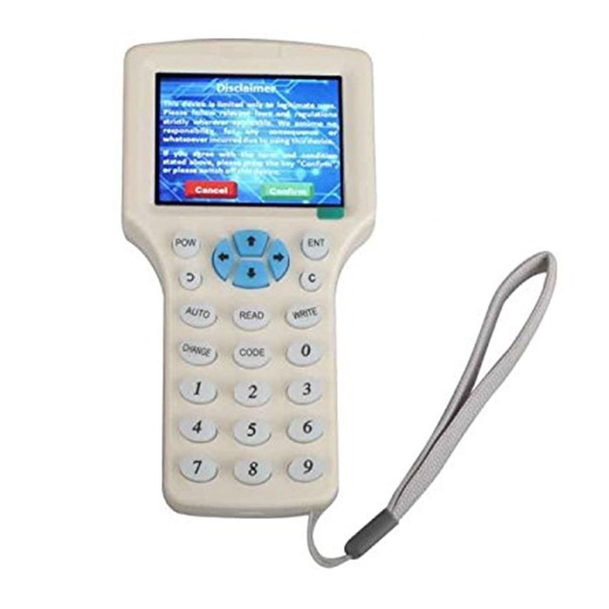 OR Super Full-Featured RFID Copier ID/IC Card Reader/Writer+10 Cards+20 Tags-white