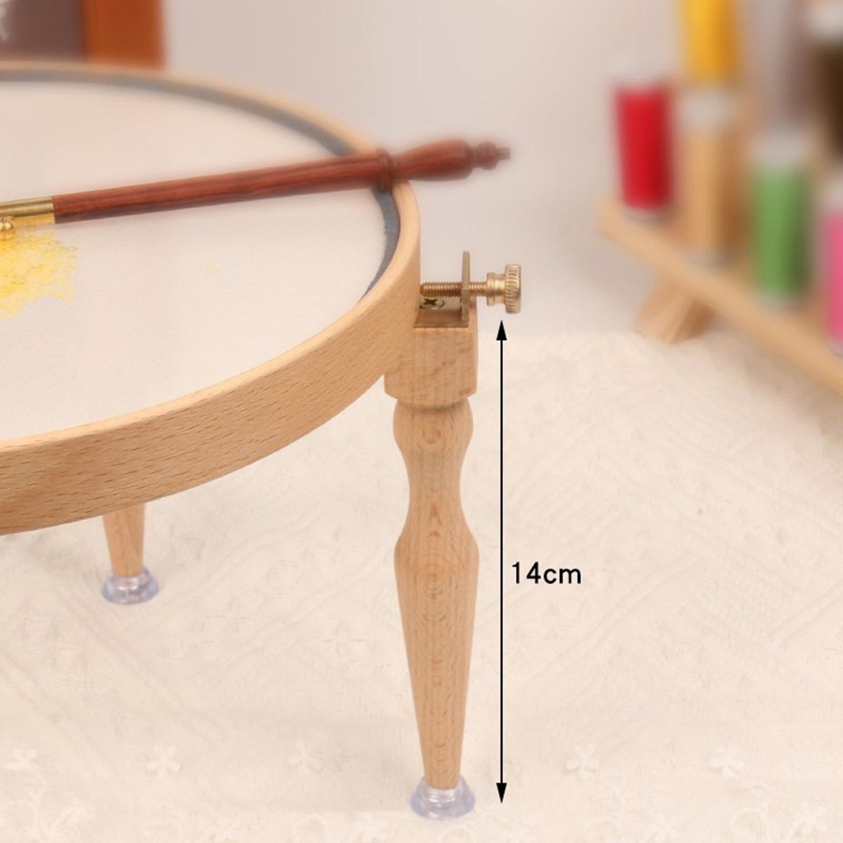 4pcs Cross  Embroidery Hoop Stand Legs For DIY Craft Frame