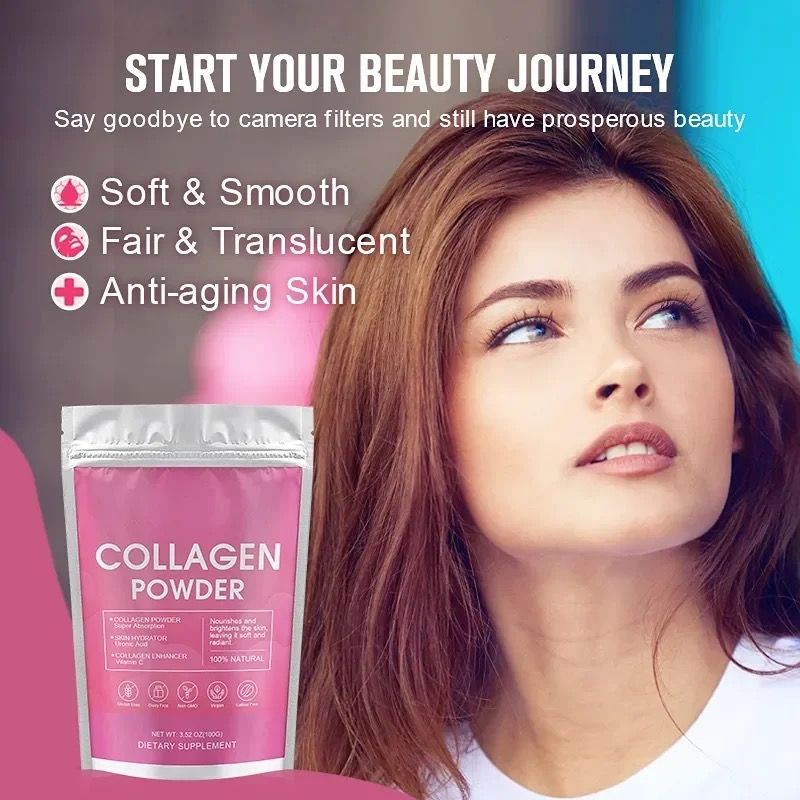 Collagen Powder - Probiotics - Anti Aging - Vitamin C. 150G