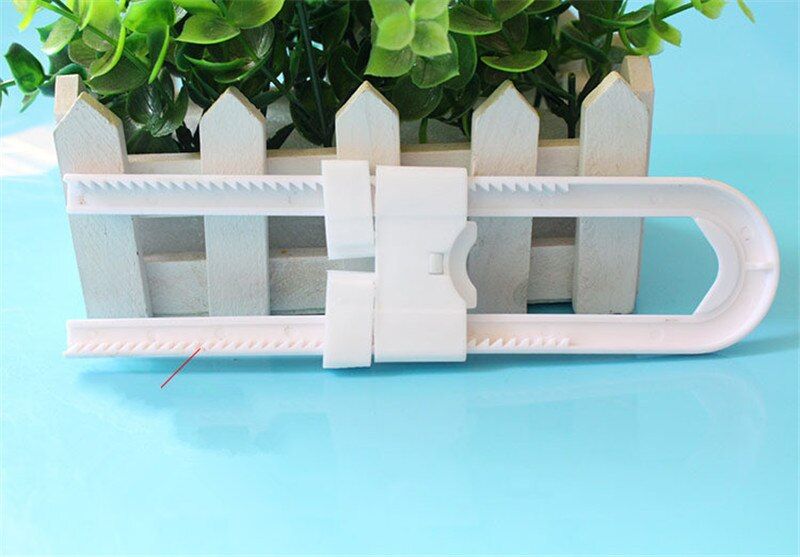 1 Piece Children Protection Lock U Shape Baby Safety Lock Prevent Child From Opening Drawer Cupboard Door Children Safety Lock