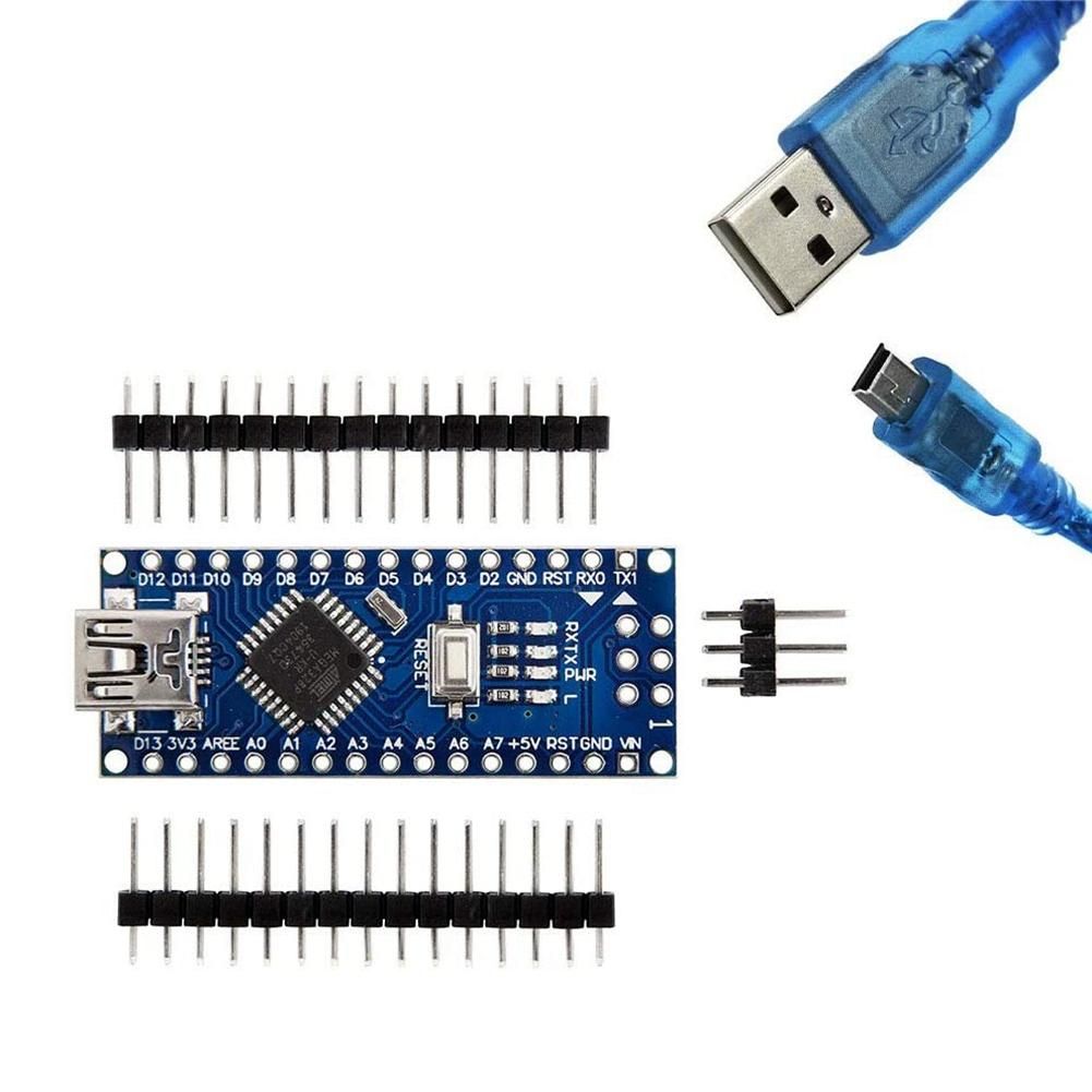Nano I/O Shield Expansion Board Compatible with for Arduino + Nano 3.0 with CH340 Chip for Arduino Starter Kit DIY