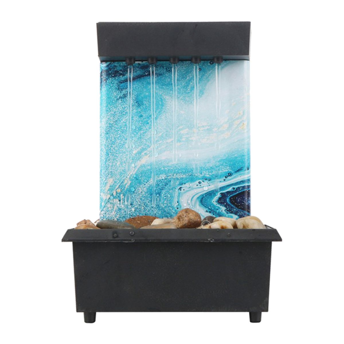 Waterfall Scene Tabletop Feng Shui Meditation Waterfall  Multi