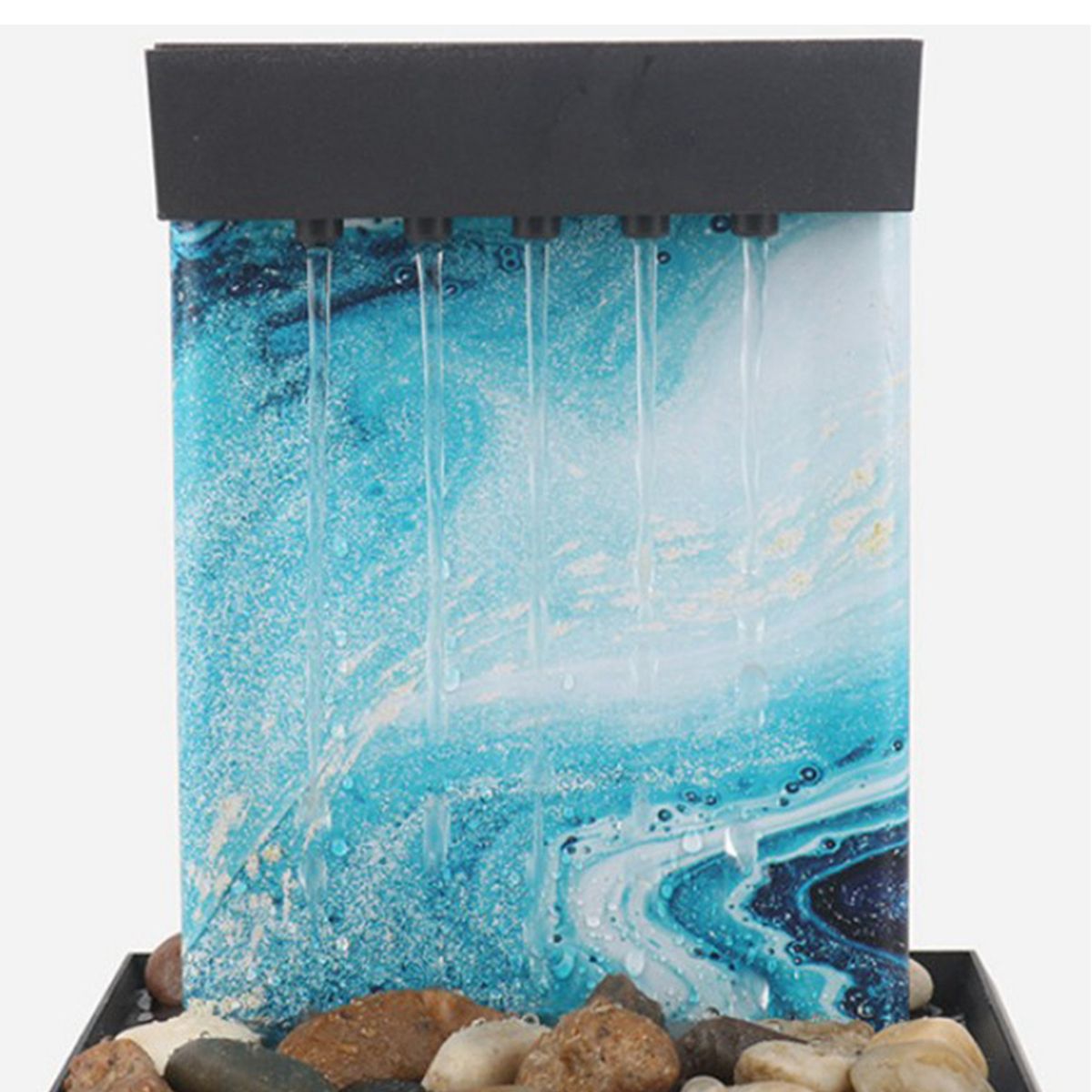 Waterfall Scene Tabletop Feng Shui Meditation Waterfall  Multi