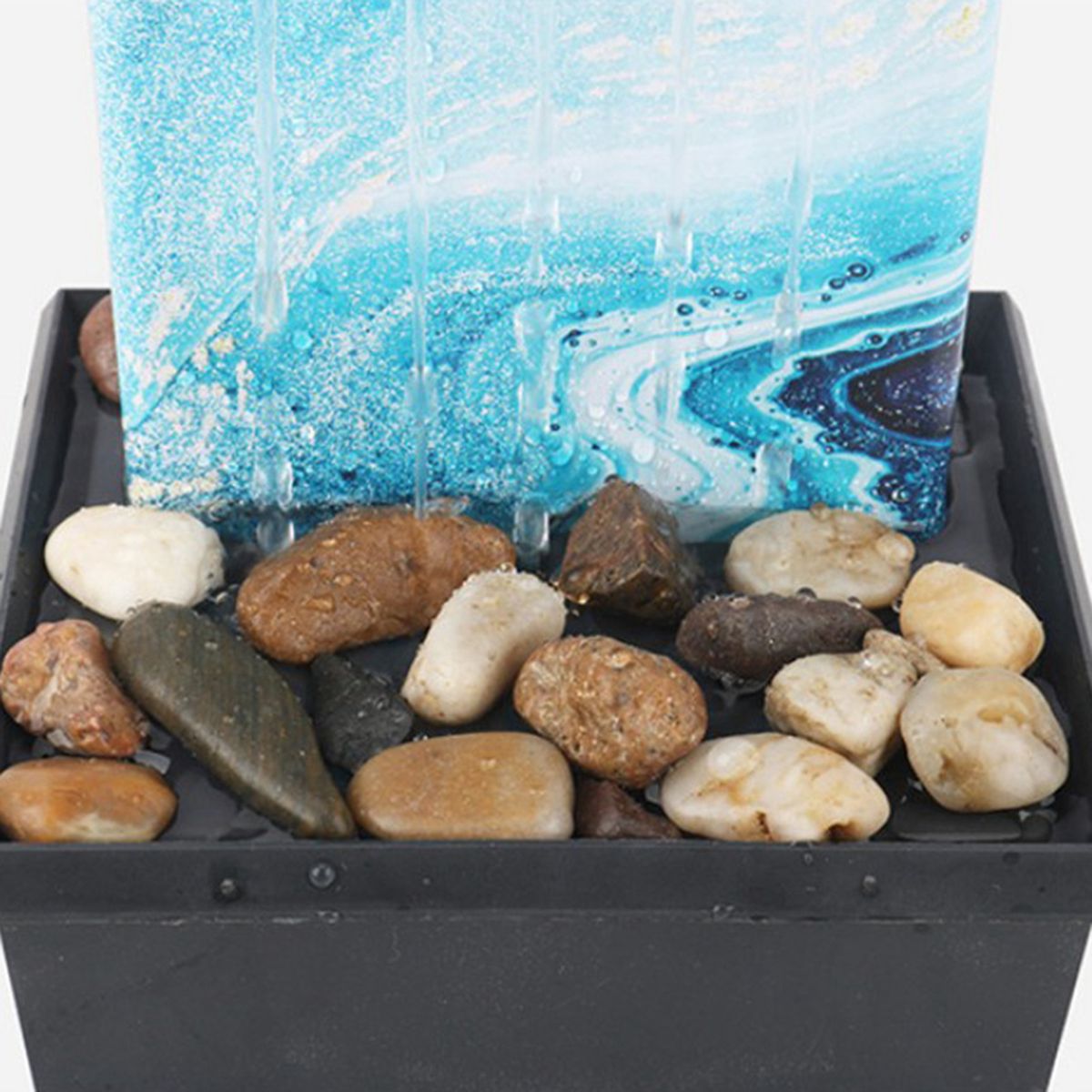 Waterfall Scene Tabletop Feng Shui Meditation Waterfall  Multi