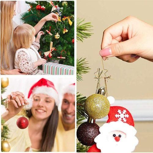 160Pcs Christmas Ornaments Hooks Star-Shaped Tree