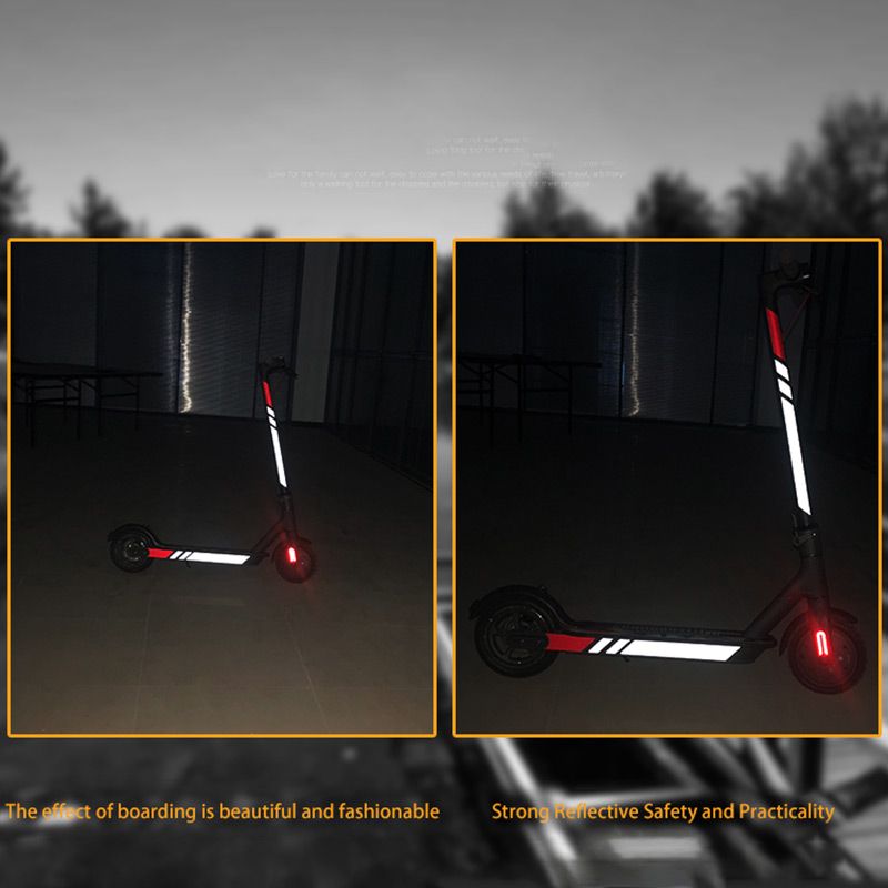 Accessories Scooter Reflective Sticker Style Electric