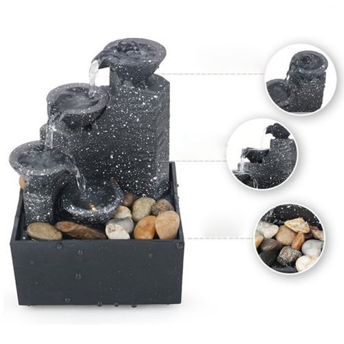Waterfall Scene Tabletop Feng Shui Meditation Waterfall