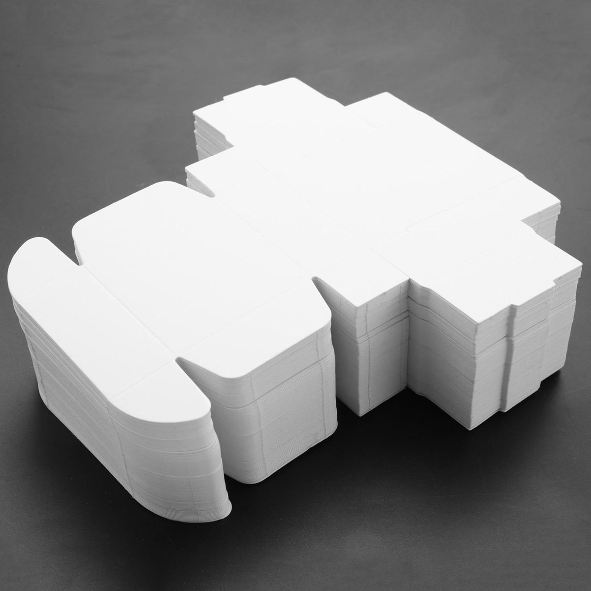 100Pcs Kraft Paper Box Kraft Box Packaging Box Small Size-Wh