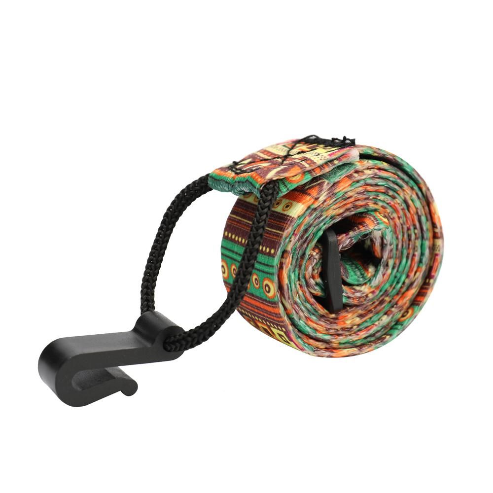 Colorful Ukulele Straps Thermal Transfer Ribbon Ethnic Style Practical Little Guitar Belt Musical Instrument Accessory