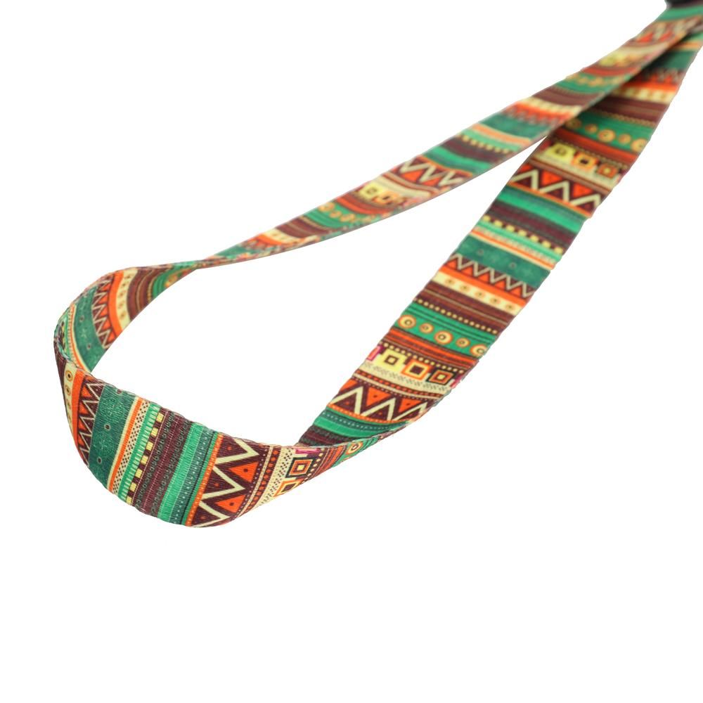 Colorful Ukulele Straps Thermal Transfer Ribbon Ethnic Style Practical Little Guitar Belt Musical Instrument Accessory