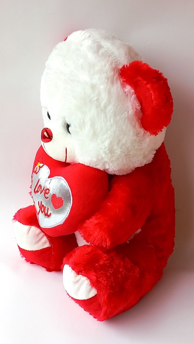 White Fluffy Teddy Bear