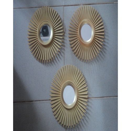 3 In 1 Spike Mirror Decoration Set