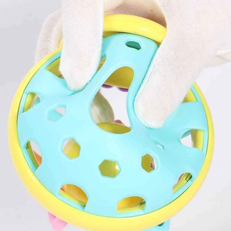 Bee Hand Knocking Rattle Dumbbell Early Educational Toy