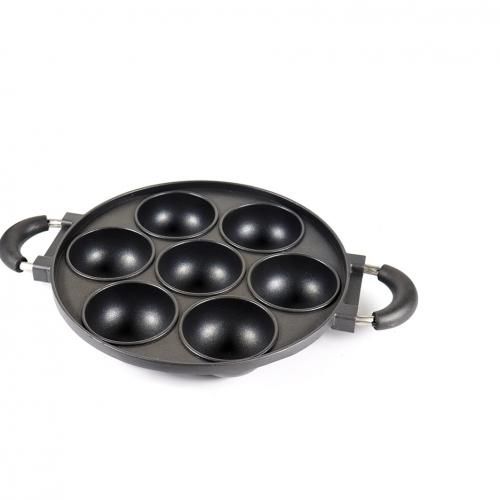 7 In 1 Cast Iron Non Stick Cake, Masa, Omelette Maker
