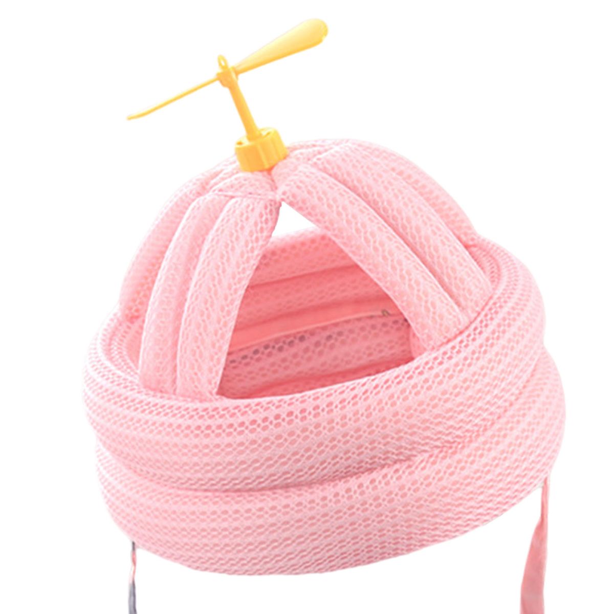 Infant Protective Safety Hat No Bumps Breathable Cotton Dragonfly Pink