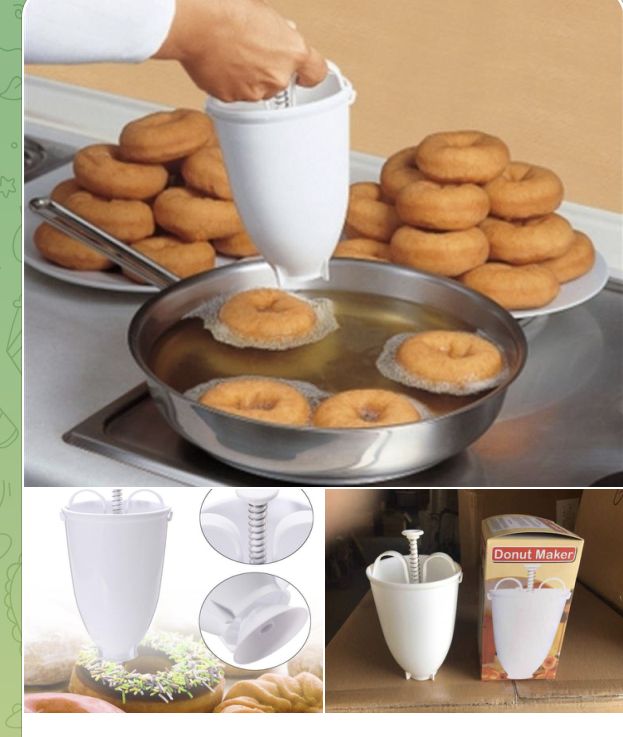 OBRKING Hollow Bundt Cake Pan Rod Donut Removable Tube Pan