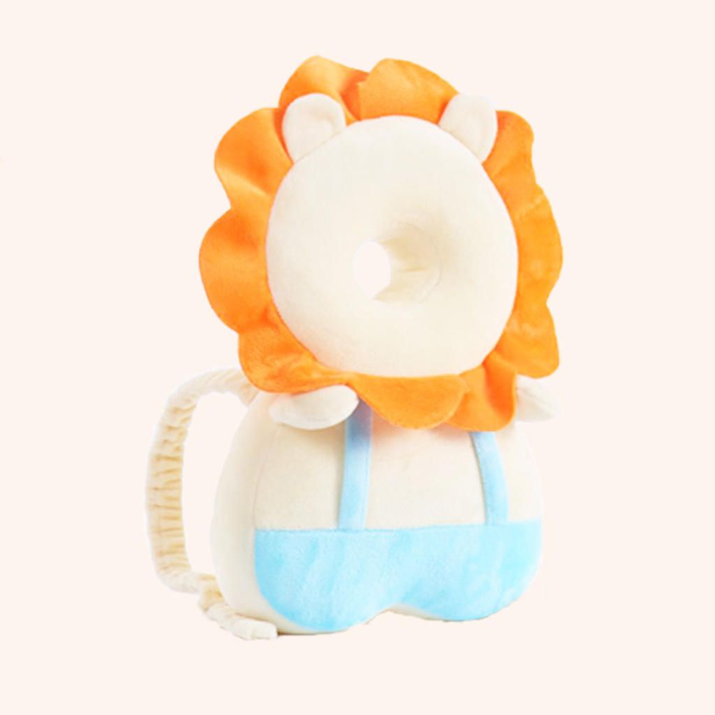 Newborn Baby Head Protector Cartoon Toddler Walking Anti-Fall Lion