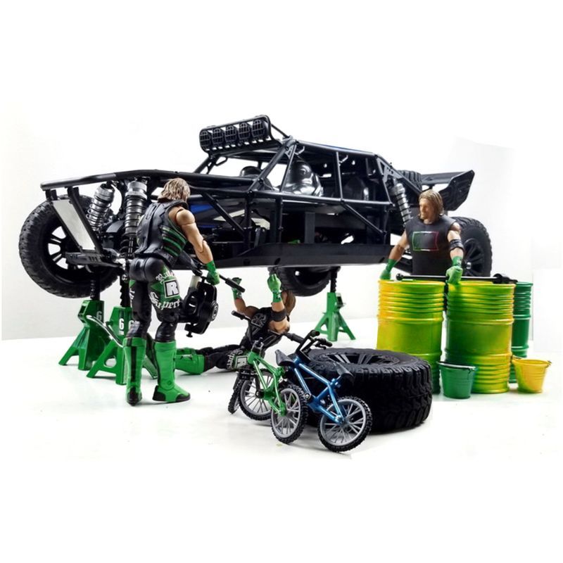 1PC 6 Ton Scale Jack Axle Stand Lift Capacity Heavy Duty Support RC Cars Steel Vehicle Floor Ratchet TRX4 D90 CC01 Trucks