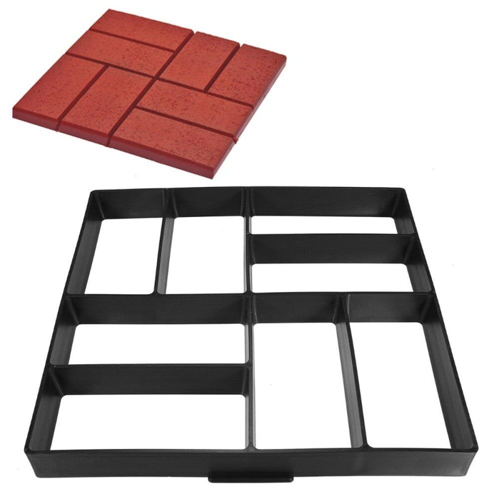 8 Grids Pathmate Mold Paving Concrete Stepping Mould Pavement Paver