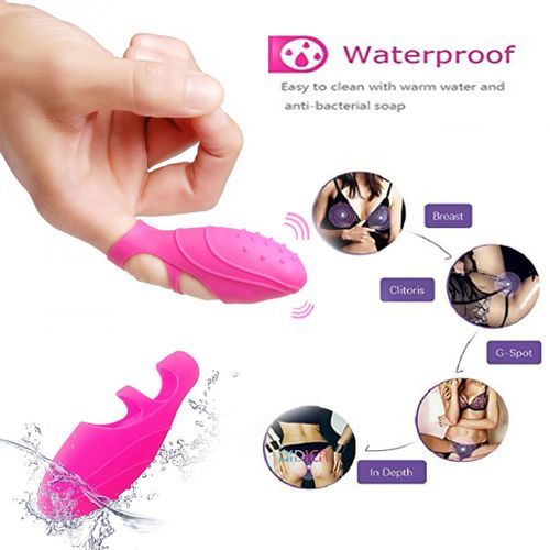 Mini Powerful Finger Vibrator Clitoral G-spot Stimulator