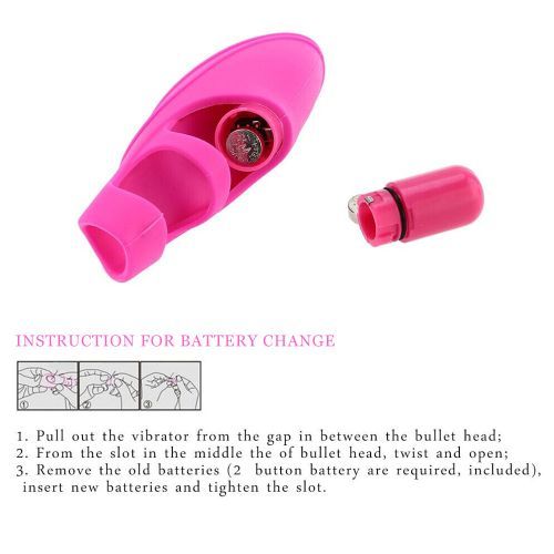 Mini Powerful Finger Vibrator Clitoral G-spot Stimulator