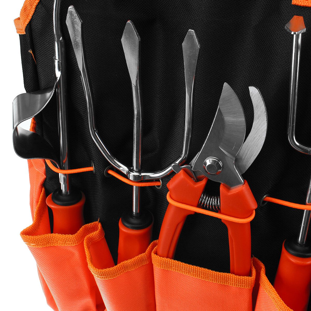 10Pcs Gardening Plant Flower Set Garden Trimmer Pruning Shears Handle Tool Kit