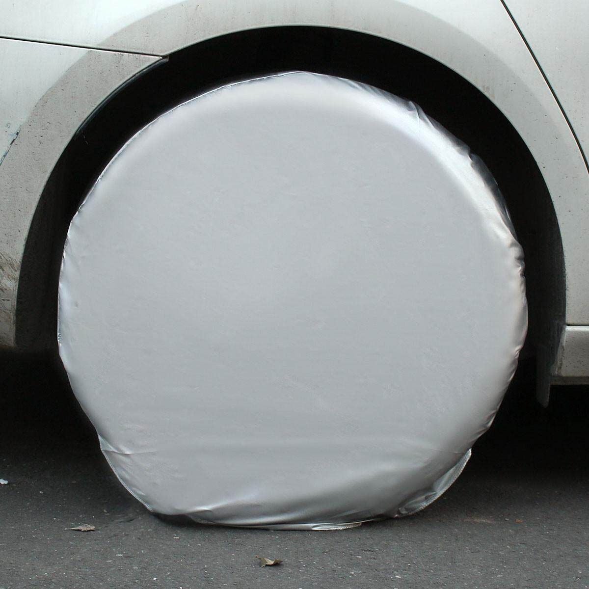 Set Of 4 Heavy Duty Car Tire Cover For RV Truck Trailer Motorhome GTC3Hx2