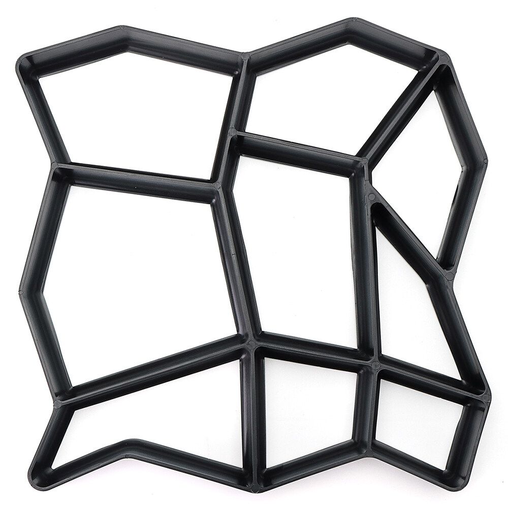 DIY Garden Pavement Mould DIY Manual Paving Cement Brick Road Concrete Mould Garden Tool 36 X 36CM