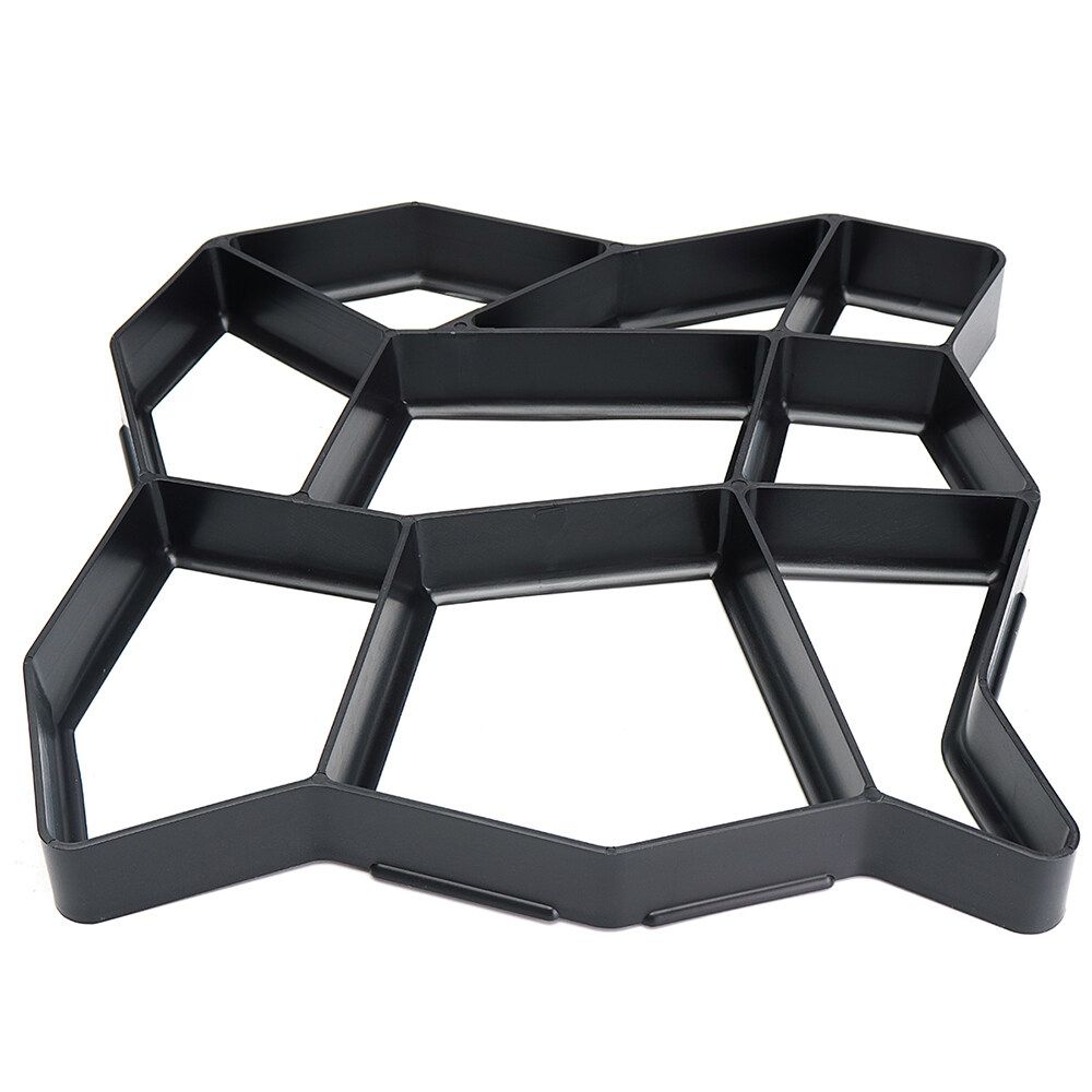 DIY Garden Pavement Mould DIY Manual Paving Cement Brick Road Concrete Mould Garden Tool 36 X 36CM