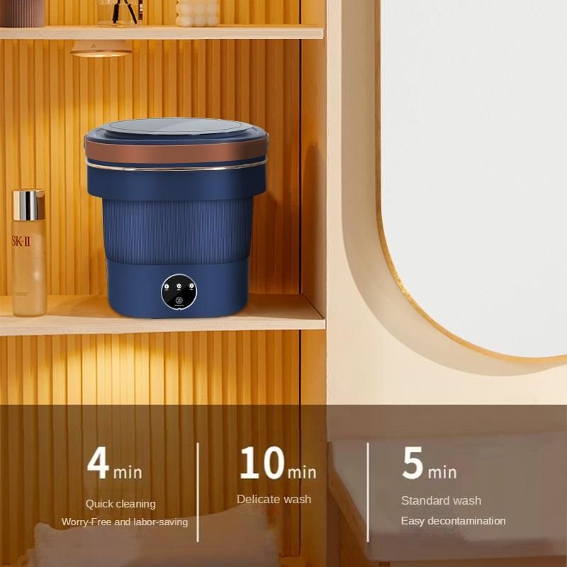 Portable Folding Washer Optional For Charging And Plug-in