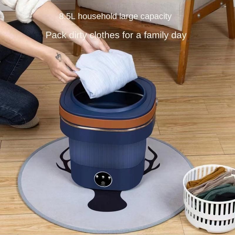Portable Folding Washer Optional For Charging And Plug-in