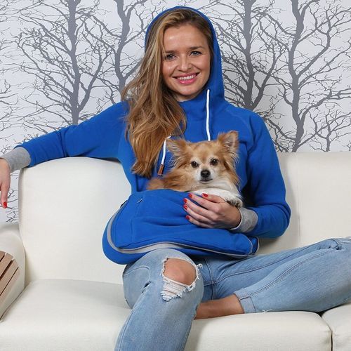 Pet Bag Hoodie Kitten Dog Bracket Holder Sweatshirt