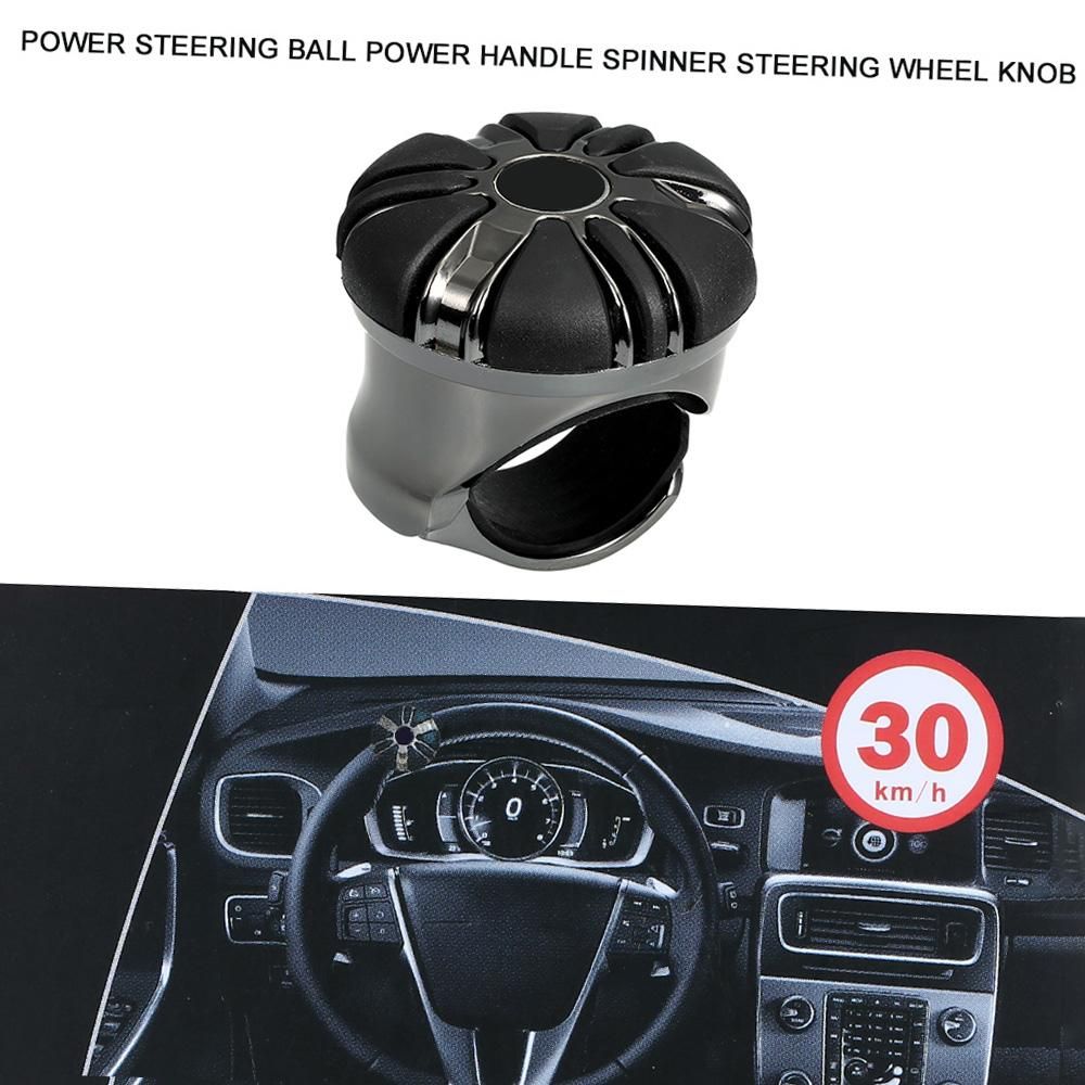 3PAUTO Power Steering Ball Power Handle Spinner Steering Wheel Knob