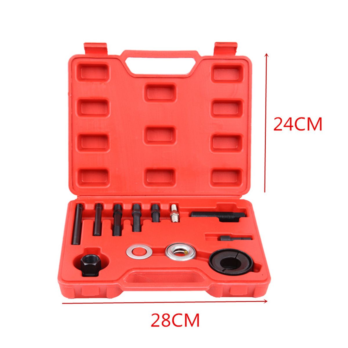 12pcs Power Steering Pulley Puller Installer Kit For Most